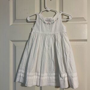 Strasburg dress baby girl embroidered flowers